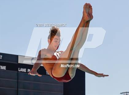 Thumbnail 2 in AIA Division II Diving Finals photogallery.