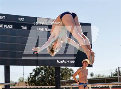 Thumbnail 1 in AIA Division II Diving Finals photogallery.