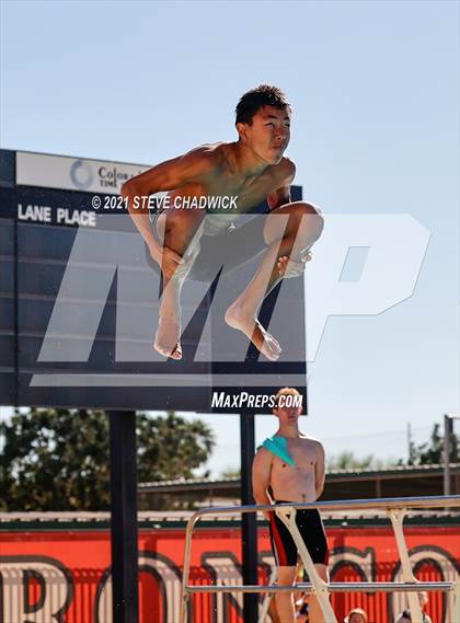 Thumbnail 1 in AIA Division II Diving Finals photogallery.