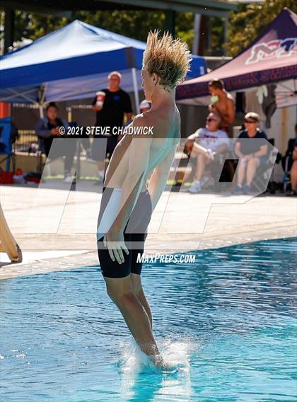 Thumbnail 3 in AIA Division II Diving Finals photogallery.