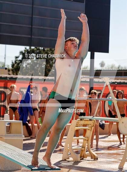 Thumbnail 3 in AIA Division II Diving Finals photogallery.