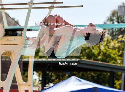Thumbnail 1 in AIA Division II Diving Finals photogallery.