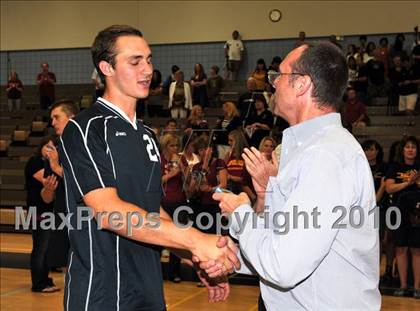 Thumbnail 3 in Esperanza vs. Loyola (CIF SoCal D1 Volleyball Final) photogallery.