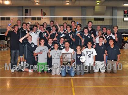 Thumbnail 1 in Esperanza vs. Loyola (CIF SoCal D1 Volleyball Final) photogallery.