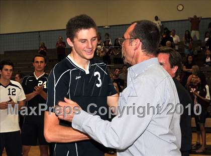 Thumbnail 2 in Esperanza vs. Loyola (CIF SoCal D1 Volleyball Final) photogallery.