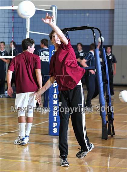 Thumbnail 3 in Esperanza vs. Loyola (CIF SoCal D1 Volleyball Final) photogallery.