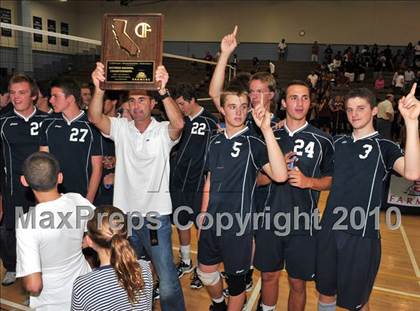 Thumbnail 3 in Esperanza vs. Loyola (CIF SoCal D1 Volleyball Final) photogallery.