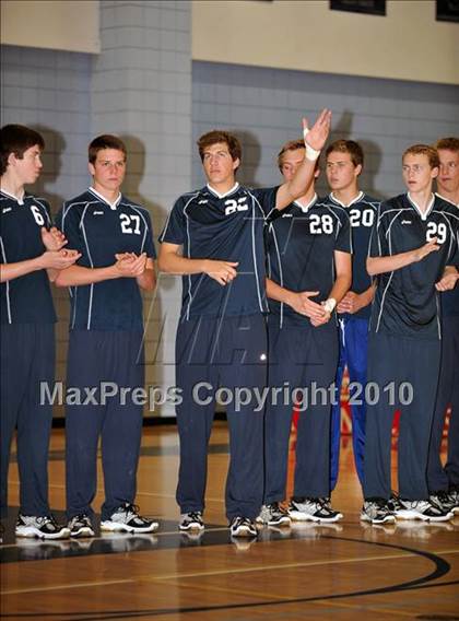 Thumbnail 2 in Esperanza vs. Loyola (CIF SoCal D1 Volleyball Final) photogallery.