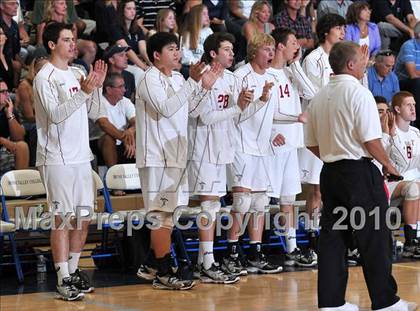 Thumbnail 3 in Esperanza vs. Loyola (CIF SoCal D1 Volleyball Final) photogallery.