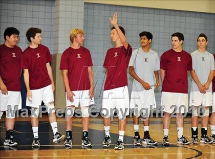 Thumbnail 3 in Esperanza vs. Loyola (CIF SoCal D1 Volleyball Final) photogallery.