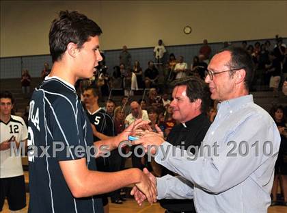 Thumbnail 3 in Esperanza vs. Loyola (CIF SoCal D1 Volleyball Final) photogallery.