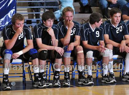 Thumbnail 2 in Esperanza vs. Loyola (CIF SoCal D1 Volleyball Final) photogallery.