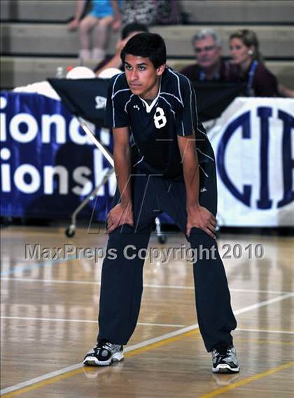 Thumbnail 1 in Esperanza vs. Loyola (CIF SoCal D1 Volleyball Final) photogallery.