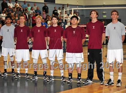 Thumbnail 3 in Esperanza vs. Loyola (CIF SoCal D1 Volleyball Final) photogallery.