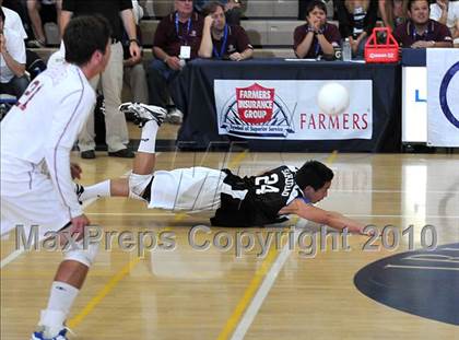 Thumbnail 3 in Esperanza vs. Loyola (CIF SoCal D1 Volleyball Final) photogallery.