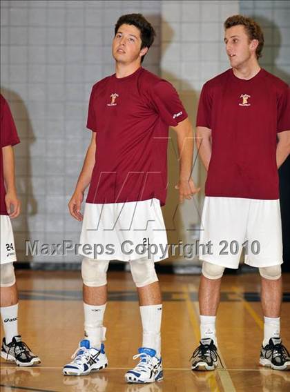 Thumbnail 2 in Esperanza vs. Loyola (CIF SoCal D1 Volleyball Final) photogallery.