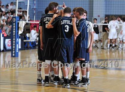 Thumbnail 1 in Esperanza vs. Loyola (CIF SoCal D1 Volleyball Final) photogallery.
