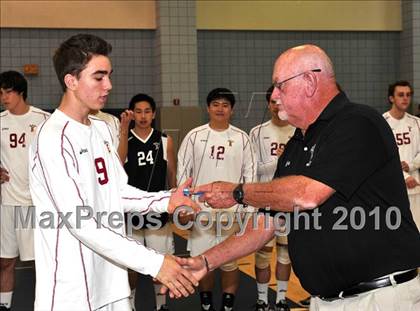 Thumbnail 3 in Esperanza vs. Loyola (CIF SoCal D1 Volleyball Final) photogallery.