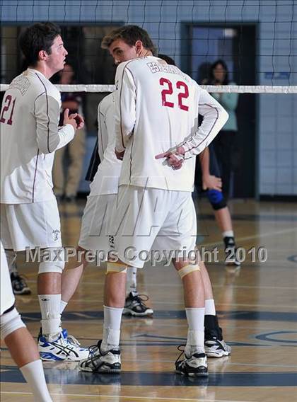Thumbnail 3 in Esperanza vs. Loyola (CIF SoCal D1 Volleyball Final) photogallery.