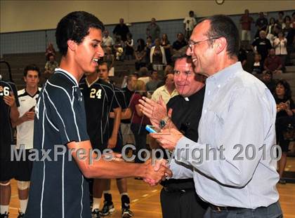 Thumbnail 3 in Esperanza vs. Loyola (CIF SoCal D1 Volleyball Final) photogallery.
