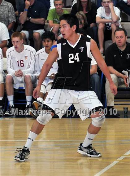 Thumbnail 1 in Esperanza vs. Loyola (CIF SoCal D1 Volleyball Final) photogallery.