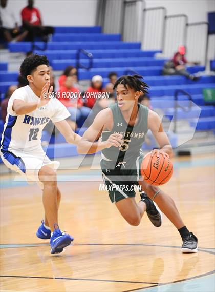 Thumbnail 1 in Hebron vs Fort Bend Hightower (MDonald's Texas Invitational) photogallery.