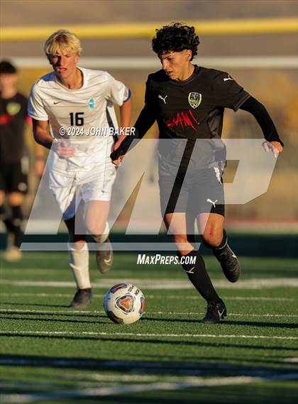 Thumbnail 3 in Sports Leadership & Management vs. North Tahoe (NIAA 3A State Semifinals) photogallery.