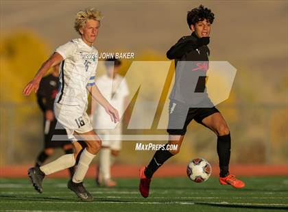 Thumbnail 3 in Sports Leadership & Management vs. North Tahoe (NIAA 3A State Semifinals) photogallery.