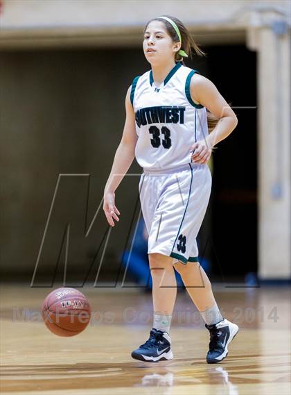 Thumbnail 2 in O'Connor vs. Southwest (UIL 5A Bi-District Playoff) photogallery.