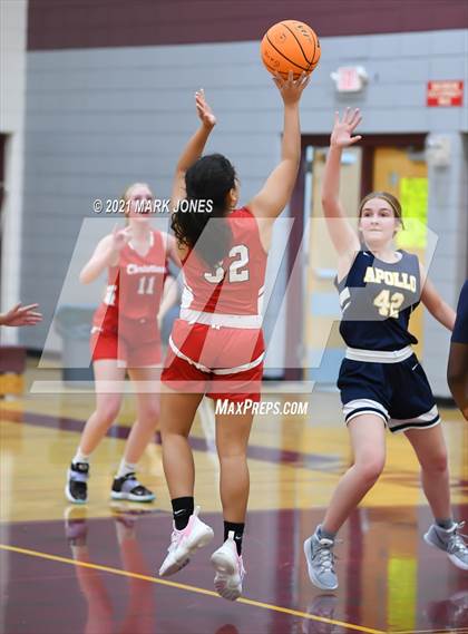 Thumbnail 1 in Scottsdale Christian Academy vs. Apollo (Mountain Ridge Invitational) photogallery.