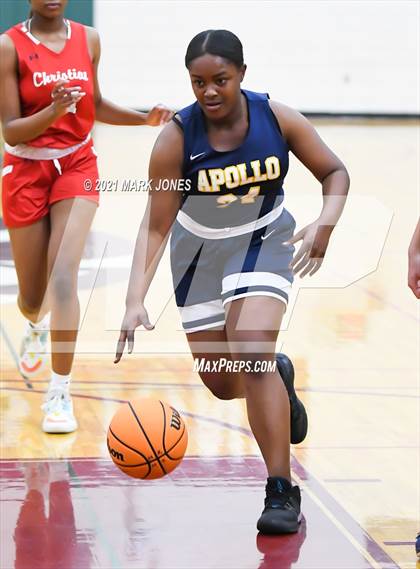 Thumbnail 2 in Scottsdale Christian Academy vs. Apollo (Mountain Ridge Invitational) photogallery.