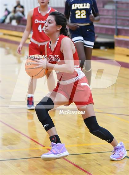 Thumbnail 2 in Scottsdale Christian Academy vs. Apollo (Mountain Ridge Invitational) photogallery.