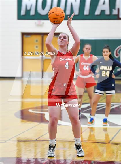 Thumbnail 1 in Scottsdale Christian Academy vs. Apollo (Mountain Ridge Invitational) photogallery.