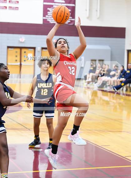 Thumbnail 2 in Scottsdale Christian Academy vs. Apollo (Mountain Ridge Invitational) photogallery.