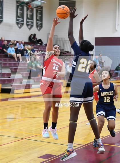 Thumbnail 2 in Scottsdale Christian Academy vs. Apollo (Mountain Ridge Invitational) photogallery.