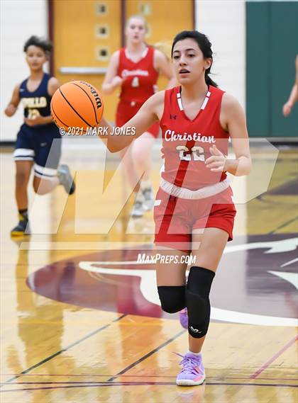 Thumbnail 3 in Scottsdale Christian Academy vs. Apollo (Mountain Ridge Invitational) photogallery.