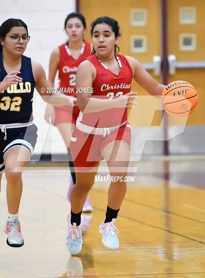 Thumbnail 3 in Scottsdale Christian Academy vs. Apollo (Mountain Ridge Invitational) photogallery.