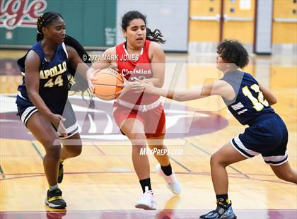 Thumbnail 3 in Scottsdale Christian Academy vs. Apollo (Mountain Ridge Invitational) photogallery.