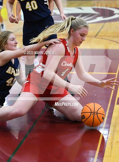 Thumbnail 3 in Scottsdale Christian Academy vs. Apollo (Mountain Ridge Invitational) photogallery.