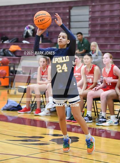 Thumbnail 2 in Scottsdale Christian Academy vs. Apollo (Mountain Ridge Invitational) photogallery.