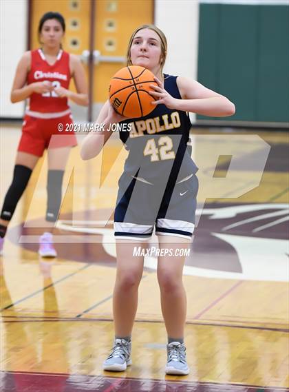 Thumbnail 1 in Scottsdale Christian Academy vs. Apollo (Mountain Ridge Invitational) photogallery.