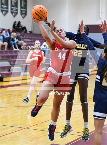 Thumbnail 2 in Scottsdale Christian Academy vs. Apollo (Mountain Ridge Invitational) photogallery.