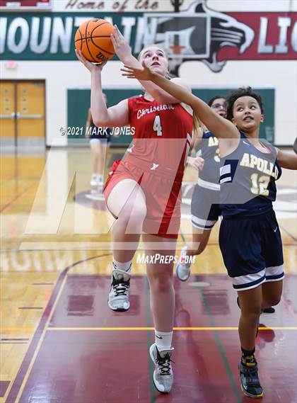 Thumbnail 2 in Scottsdale Christian Academy vs. Apollo (Mountain Ridge Invitational) photogallery.