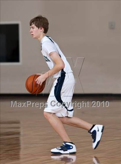 Thumbnail 2 in Nazarene Christian Academy vs Trinity Christian (Lake Country Classic) photogallery.