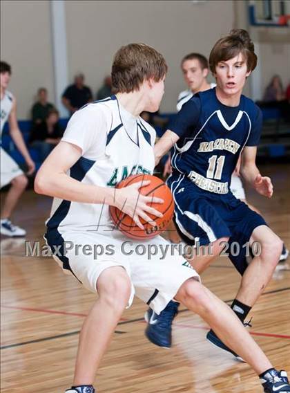 Thumbnail 3 in Nazarene Christian Academy vs Trinity Christian (Lake Country Classic) photogallery.