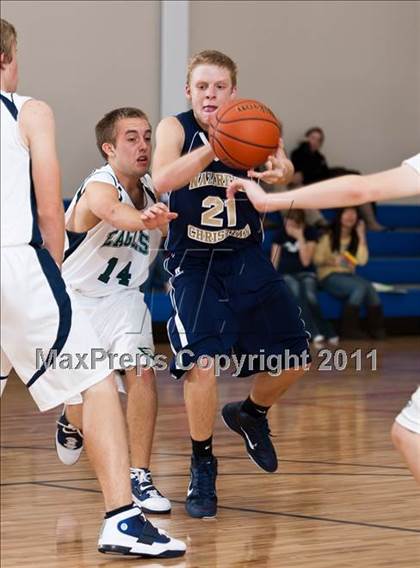 Thumbnail 3 in Nazarene Christian Academy vs Trinity Christian (Lake Country Classic) photogallery.