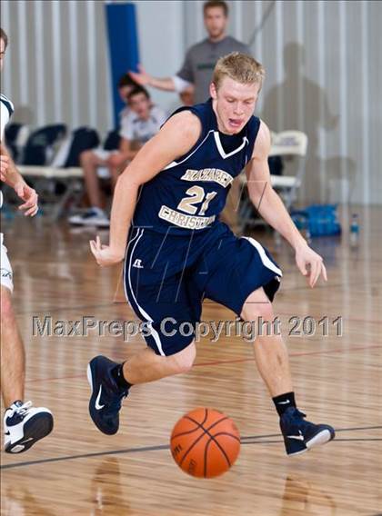 Thumbnail 2 in Nazarene Christian Academy vs Trinity Christian (Lake Country Classic) photogallery.