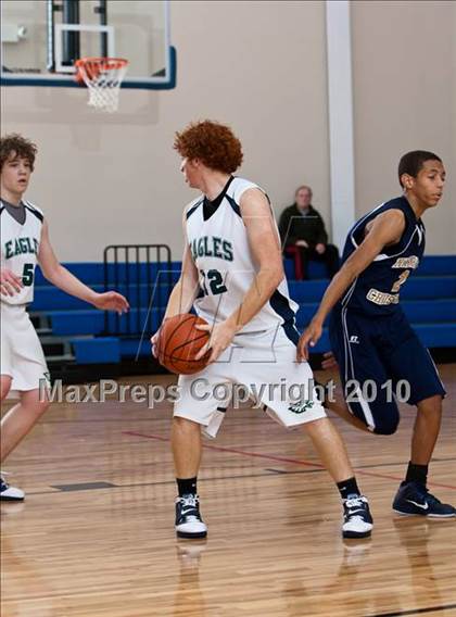 Thumbnail 3 in Nazarene Christian Academy vs Trinity Christian (Lake Country Classic) photogallery.