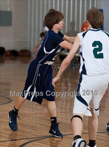Thumbnail 2 in Nazarene Christian Academy vs Trinity Christian (Lake Country Classic) photogallery.