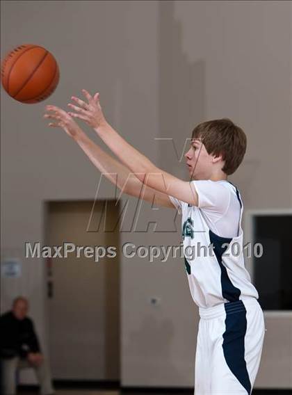 Thumbnail 2 in Nazarene Christian Academy vs Trinity Christian (Lake Country Classic) photogallery.